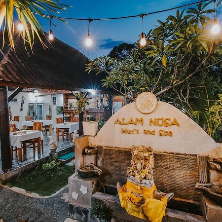 Alam Nusa Bungalow Huts & Spa Нуса-Лембонган Екстер'єр фото