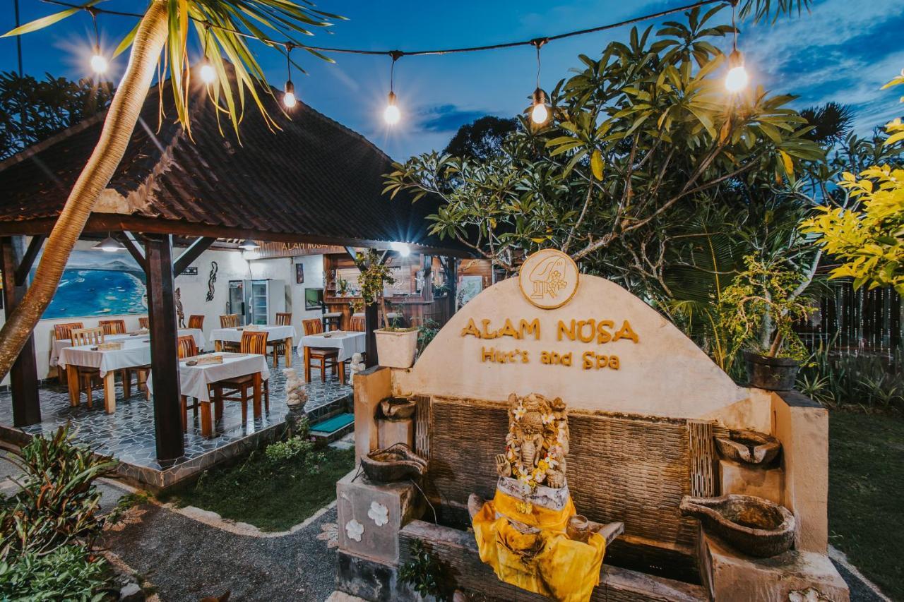 Alam Nusa Bungalow Huts & Spa Нуса-Лембонган Екстер'єр фото