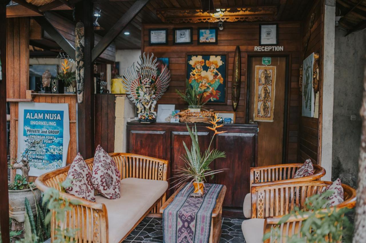 Alam Nusa Bungalow Huts & Spa Нуса-Лембонган Екстер'єр фото